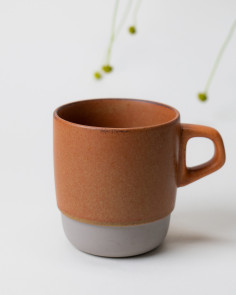 Mug impilabile arancio - Inedito Lab