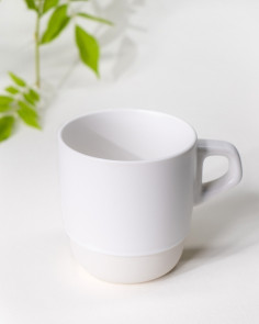 Mug impilabile bianco - Inedito Lab